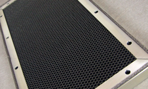 Shielded Honeycomb air vent